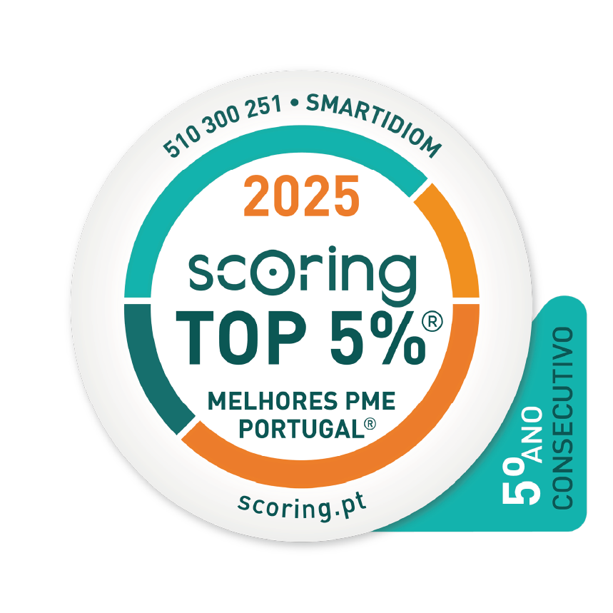 Scoring Top 5% Best SMEs in Portugal 2025 — 5th consecutive year